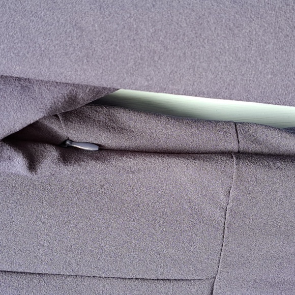 Adorable Navy Dress w/ White Embroidered Style Lace - Picture 6 of 6